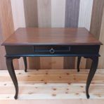 Roys Ahşap Klasik 100 cm Siyah Üstü Ceviz Çalışma Masası - 100x60 cm - Siyah - Ceviz