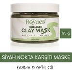 Royues Kolajen Kil Yüz Maskesi 125gr - Siyah Nokta ve Leke Giderici, Gözenek Temizleyici