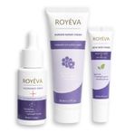 ROYÉVA Akne Karşıtı 3'lü Cilt Bakım Seti, Niacinamide Serum, Barrier Repair Krem ve Acne Spot Krem, Tüm Ciltler İçin