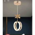 Roza Avize Modern Ledli 3 Renk Hol Koridori Avize - 1BW-Beyaz