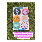 Rozet Adventure Time Rozet Set 6lı 44mm