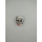 Rozet Işıklı Korsan Kurukafa 2,5cm
