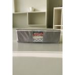 Rozet Tekstil 5 Adet Gri Pencereli Kıyafet Saklama Yatak Baza Altı Düzenleyici Çok Amaçlı Hurç 64 X 45 X 22 Cm - Koyu Gri - 65 x 45 x 22 cm