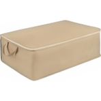 Rozet Tekstil 6 Adet Büyük Boy Kahverengi Yatak Baza Altı Çok Amaçlı Hurç 65 x 45 x 22 cm - 65 x 45 x 22 cm