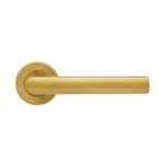ROZETLI KAPI KOLU PASL. PVD MAT ALTIN ODA TIPI