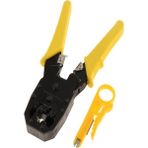Rozia Kablo Soyucu Telefon Internet Data Aparatı Jack Kablosu Soyma Aleti Jak Çakma Pensesi Cat5 Cat6 Aparat