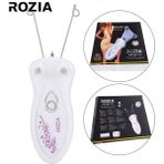 Rozia Profesyonel Epilatör Ipli Tüy Alma Makinesi Epilasyon Aleti - Beyaz