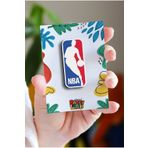 Rozzy Lab NBA iconic Logo Legend All Stars ikonik Pin - Ahşap - Broş - Yaka Çanta Aksesuar