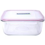 RP535 Kare Cam Saklama Kabı, Şeffaf, 2600 ml