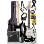 RPH-30WB-25AMP Gül Klavye Sss 25W Amfili Elektro Gitar Seti