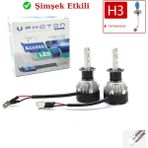 Rptech Opel Vectra B 1996 H3 Far Ampulü Access Led Xenon Beyaz Renk