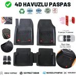 Rptech Renault Clio 2000 2/n S1 Model 4d Havuzlu Siyah Paspas