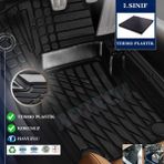 Rptech Renault Clio 2000 2/n S1 Model F1 Model 4d Havuzlu Siyah Paspas
