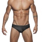 RQPYQF Yüzme külotu erkek dar mayo, kısa yüzme şortu, büzme ipli mayo, klasik, yaz şortu, kısa mayo, slip bikini altı, YK57, Siyah, XL