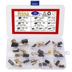 Rrina 20 Adet Elektrikli Motor Karbon Fırçası, 10 Farklı Boyutta Yedek Tamir Elektrikli Alet Parçası