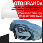 Rs Auto Aksesuar Fiat Egea Sedan Uyumlu Oto Brandası - Gri