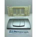 RS Converter Gömme Rezervuar Kumanda Panelleri 12 cm Tüm Markalara Uyumlu - 18,5 X 34,5 - Gri