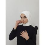 R&S Modibone Cıtcıtlı Hazır Eşarp Şal Hijap Ekru Renk