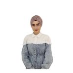 R&S modibone Mayo Ve Tesettür Mayo Üstü Uyumlu Hijab Arkadan Baglamalı Bone Vizon