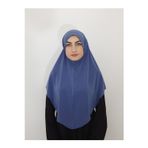 R&S Modibone Namaz Örtüsü Hazır Büyük Esarp Hac Ve Umre Icın Hıjap Malezya Modeli Indigo