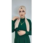 R&S modibone Tasarım Hazır Bone Şal Bej Rengi