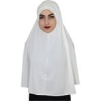R&S Modibone Tek Parca Pratik Büyük Hazır Esarp Hijap Ekru Namaz Örtüsü