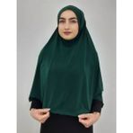 R&S Modibone Tek Parca Pratik Büyük Hazır Esarp Hijap Zümrüt Renk Namaz Örtüsü