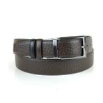 RSE Leather Goods Deri Çift Taraflı 3,5 cm Kemer - Taba/siyah - 130 cm - Siyah - Koyu Kahverengi