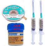 Rsl Mechanic Krem Lehim Sıvı Lehim Mechanic Solder Paste 42Gr Lehim Emme Temizleme Teli 3,5Mm