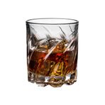 RSTYS Viski Bardakları 4'lü Set, 350 ml/11oz Scotch, Bourbon, Votka Likörü ve Kokteyl İçecekleri için Eski Moda Viski Bardakları