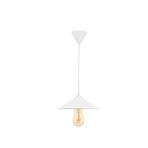 Rsylight 23 cm Retro Metal Beyaz Rustik Tekli Sarkıt Avize