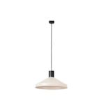 Rsylight 25 cm Retro Metal Rustik Dekoratif Beyaz Tekli Sarkıt Avize