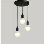 Rsylight 30 cm Retro Metal Sarkıt Avize Rustik 3'lü Sarkıt Avize