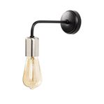 Rsylight Krom Siyah Retro Metal Dekoratif Modern Duvar Aplik