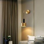 Rsylight Metal Retro Dekoratif Rustik Gold Aplik