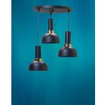 Rsylight Mina Retro Metal Dekoratif 3 Lü Modern Rustik Sarkıt Avize Çap:30 Cm