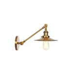 Rsylight Retro Eskitme Kaplama Metal Mafsallı Akrobatik Dekoratif Rustik Aplik, ry802156sy