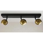 Rsylight Retro Eskitme Led 3 Li Spot Tavan Plofyoner Aplik 180 Derece Hareketli Beyaz Ampullü
