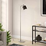 Rsylight Retro Mat Krom Modern Dekoratif Lambader Köşe Lambası Gümüş