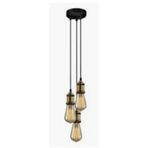 Rsylight Retro Metal 3Lü Eskitme Dekoratif Sarkıt Avize En 15 Yükseklik 15 Cm