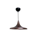 Rsylight Retro Metal Dekoratif Rustik Bakır Tekli Sarkıt Avize Çap 27 cm - Bronz