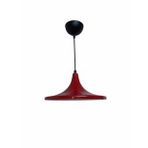 Rsylight Retro Metal Dekoratif Rustik Kırmızı Tekli Sarkıt Avize Çap 27 Cm