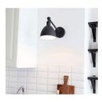 Rsylight Retro Metal Mafsallı Dekoratif Rustik Aplik
