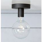 Rsylight Retro Metal Siyah Tavan Plofyoner Kafesli Tekli Armatür Avize Siyah rys002130