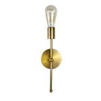 Rsylight Rys Retro Metal Mat Gold Dekoratif Rustik Duvar Aplik Altın