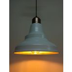 Rsylight RYS000300 Retro Beyaz Bakır Duylu Metal Rustik Tekli Sarkıt Avize