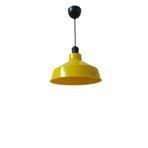 Rsylight RYS001187 30 cm Retro Metal Sarı Dekoratif Tekli Sarkıt Avize