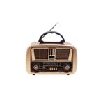 RTG NS8068 Ahşap Nostaljik Görünümlü Bluetoothlu USB-SD Card Girişli Radyo Hoparlör Müzik Kutusu