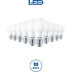 Rtl01125-10 Rother A60 Led Ampul 15W E27 1520 Lümen 3000K Sarı Işık Enerji Tasarruflu Ampul 10 Adet