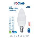 Rtl02111 Rother Led Mum Avize Ampul 6W E14 470 Lümen 4000K Gün Işığı - Enerji Tasarruflu Ampul